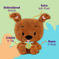 KIDS PREFERRED Scooby-Doo Plush Stuffed Animal Toy - Extra Soft, 12 Inch, Multicolor, Model 73801 for Baby and Toddler Boys & Girls