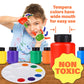 J MARK 43 Piece Toddler Painting Set - Spill Proof Paint Cups for Kids, Washable Kids Paint, Painting Tools, Kids and Toddler Pa
