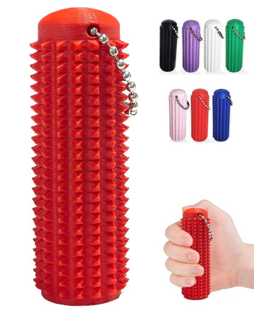 Little Ouchies Pain Fidget Toys For Adults, Spiky Sensory Anxiety Relief Stimming Tools, Pocket Stress Fidget Keychain With Spik