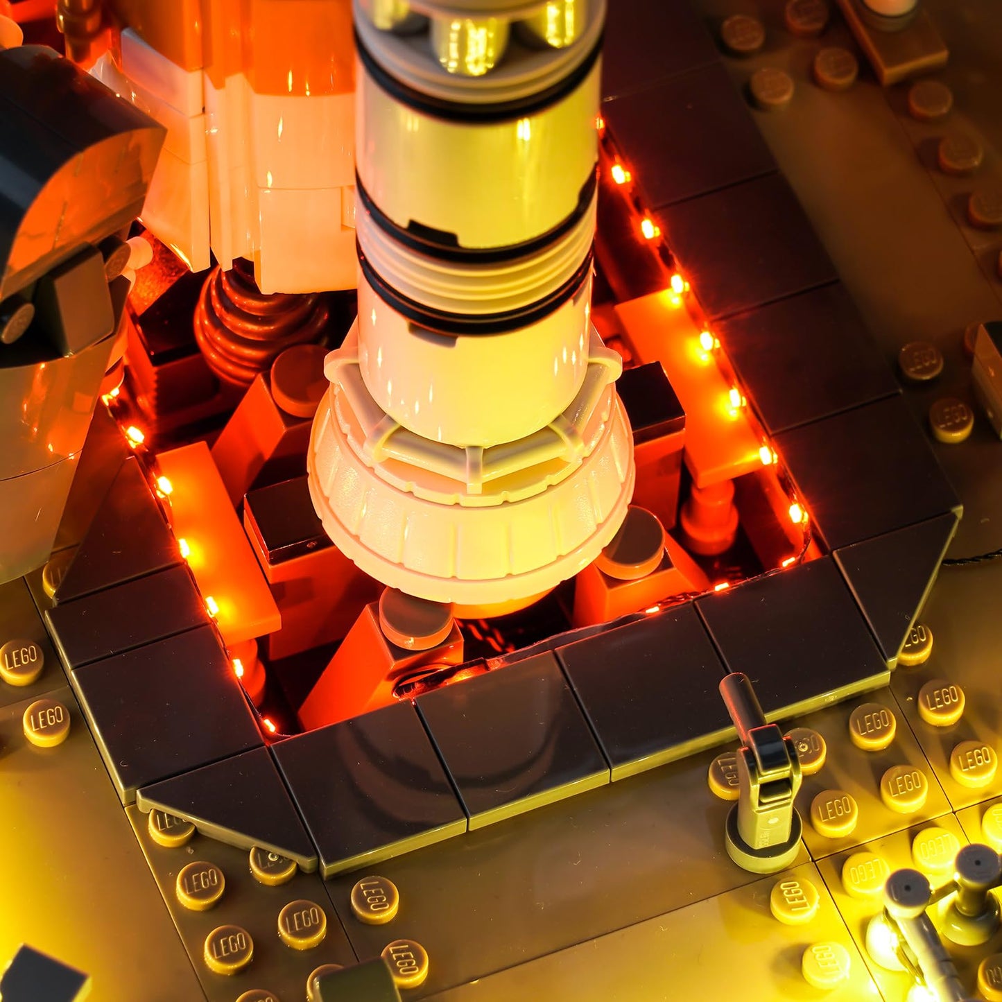 Hilighting Upgraded Led Light Kit Compatible With Lego Nasa Artemis Space Launch System Building Set, Remote Control Version Com