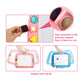 Sgile Large Magnetic Drawing Board - 4 Colors 16×13In Doodle Pad With 4 Stamps For Toddlers, Learning Toy Board Etch Sketch Gift For 36+ Month Kids Girls Boys, Light-Pink