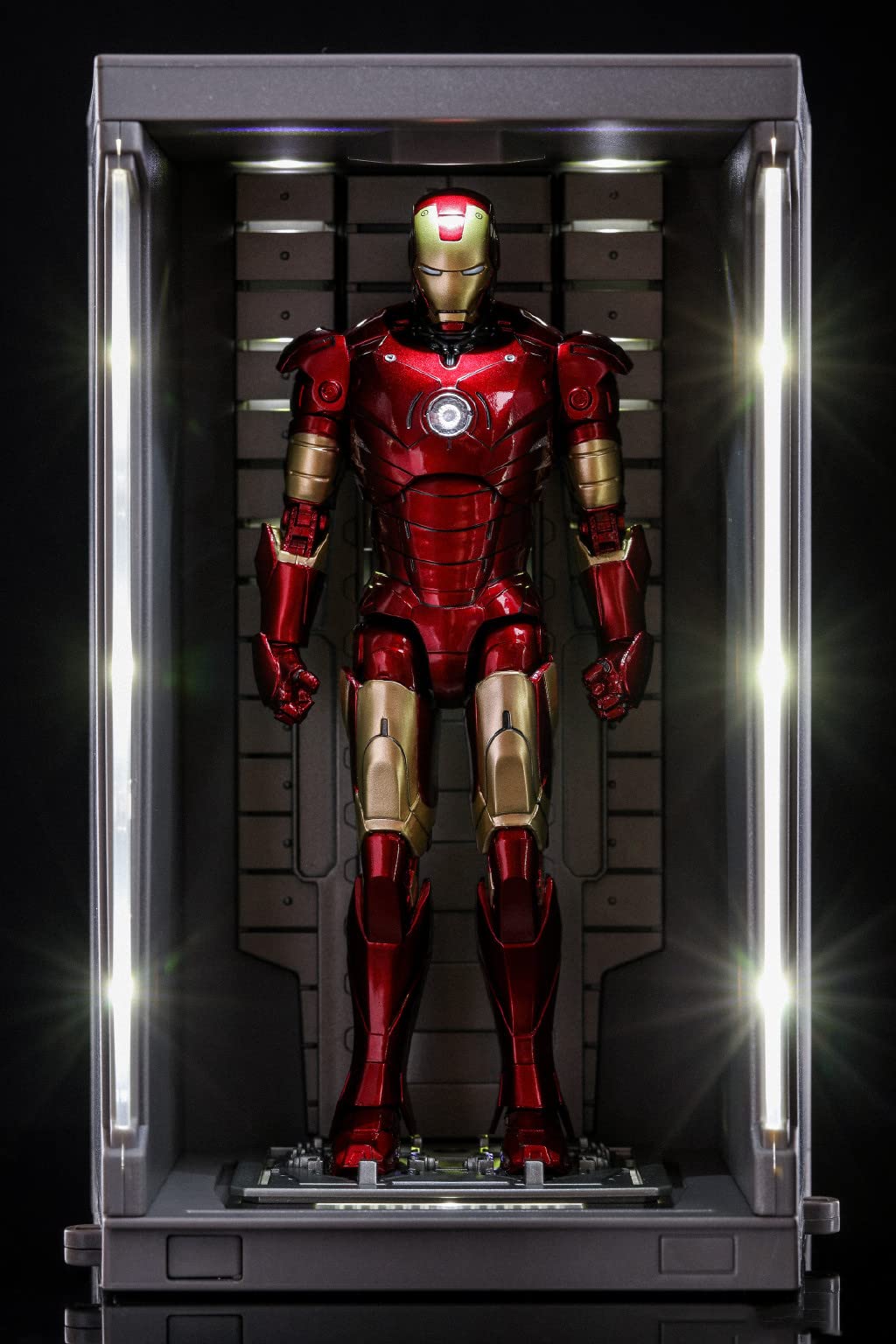 LonullyMege Hall of protective covering for 7 Inch Ironman Action Figure(Single)