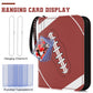 Mlikero 720 Pockets Football Card Binder  Sports Card Binder with Card Display Design  enhanced Card Ablums with Sports Pattern Wristband Fit for Football Cards 2025