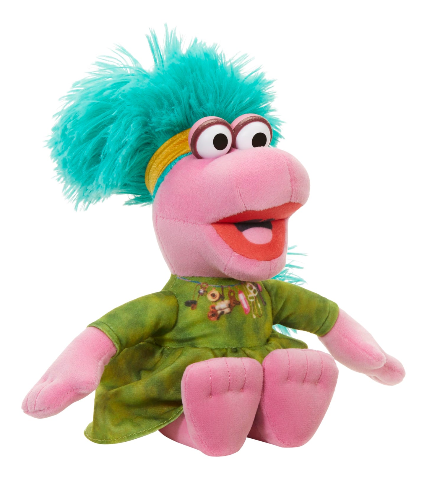 Little Tikes Fraggle Rock Mokey Plush Toy, 10” Multicolor Polyester, Perfect Gift for Kids Ages 2+ Years, Model 640902