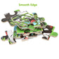DEAYOU 24 Pack Puzzles for Kids Ages 3-5, 16 Pieces Wooden Animals Jigsaw Puzzles for Toddlers, Preschool Educational Learning P