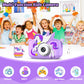 Upgrade Kids Camera For Boys Girls, Toddler Digital Selfie Camera With Cute Protective Cover And 32G Sd Card, Christmas Birthday