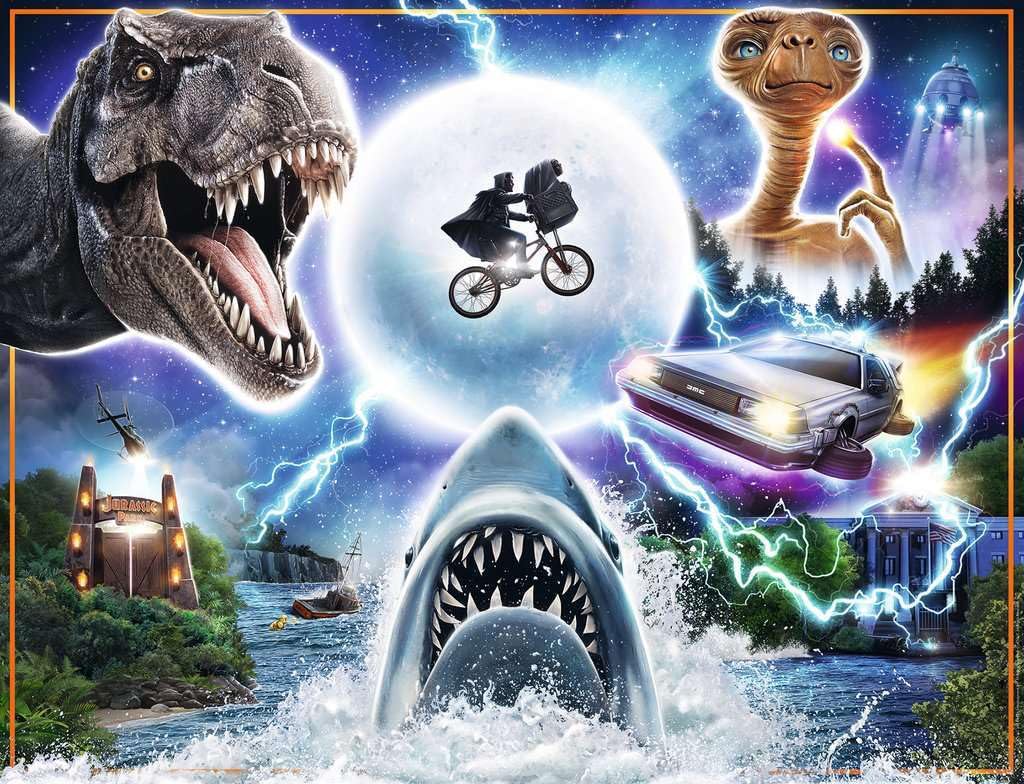 Ravensburger Universal Amblin Jigsaw Puzzle | 2000 Pieces Of Nostalgia | Unique, Softclick Technology, Durable Puzzle For Adults | 17152