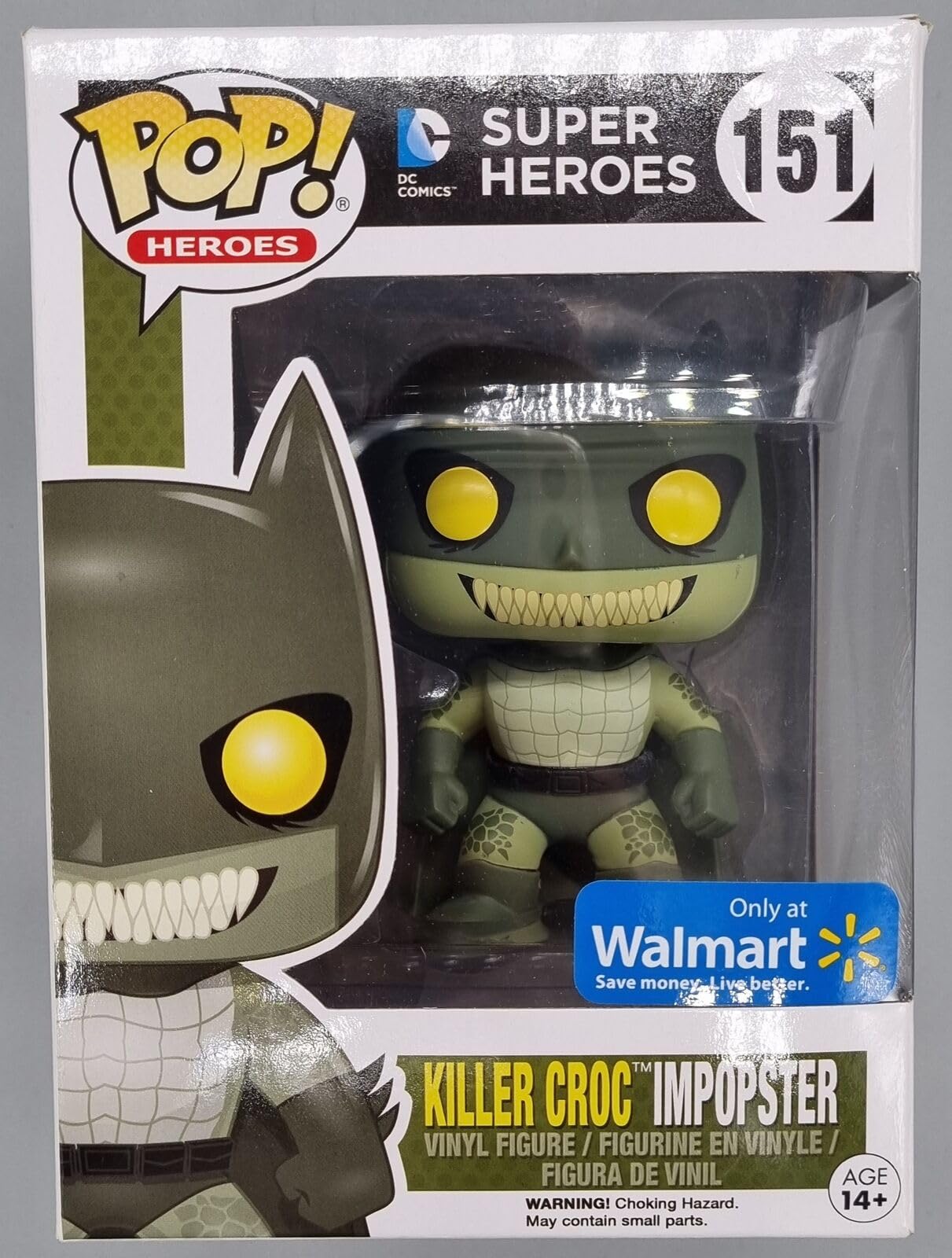 Funko Pop! Heroes: Batman - Killer Croc Impopster #151 Vinyl Figure