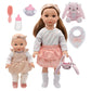 New Adventures Little Darlings Sweet Sisters, 18 Big Sister & 12 Baby Sister (8647L)