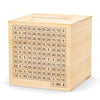 Hchangen Wooden Savings Challenge Box For Adults Kids, Wood Coin Piggy Bank, Must Break To Open Cash Savings Box For $2000 Targe