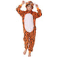 Wafunne Animal Onesie Costume For Kids Child Boys Girls Womens Mens Cosplay Halloween Costumes Easter Onesies Orange Tiger 110