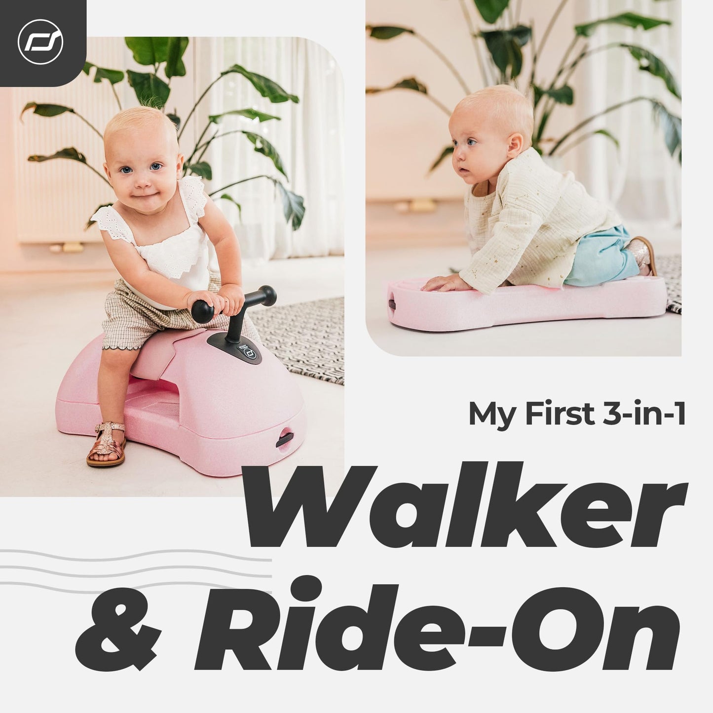 Scoot And Ride - My First - Rose - Baby Scooter