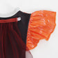 WonderBabe Matangi Costume Dress for Girls, Brown Cape, Size 5-6 Years, Perfect for Halloween Party & Cosplay