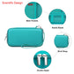 Elonbo Carrying Case Compatible with TaddToy 16 Bit Handheld Game Console for Kids mature-themeds  Classic Retro Video Games Travel Storage Cover Bag  Portable Electronic Game Player Holder  Green+Green