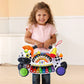 VTech Zoo Jamz Piano - White, Plastic, Model 80-179101 - Frustration Free Packaging