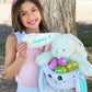 Dibsies Personalized Hoppity Floppity Bunny 18'' (Blue)