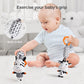 Tumama Black And White Baby Toys, High Contrast Baby Tummy Time Toys, Newborn Soft Books Mirror Rattles, Montessori Sensory Toys 0-12 Months, Hanging Infant Toys For Carseat Stroller Play Mat Crib