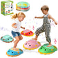 Toys Stepping Stones for Kids Toddler: 5Pcs Upgraded Light up & Music Non-Slip Sensory Balance Toys with 5 Rechargeable Batterie