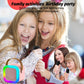 OUTUVAS Kids Karaoke Microphone Machine Toy, 4-12 Years Old Girls Christmas Birthday Gift for Girls, Karaoke Toys Gifts for Girl