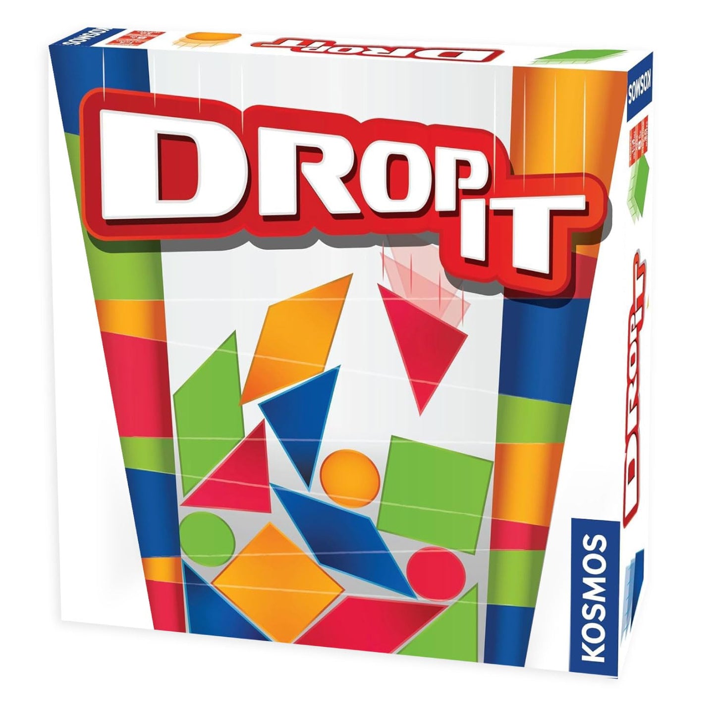 Drop It - A Fun Family Strategy & Dexerity Game by Kosmos Games, Parents Choice Silver Award Winner, Play Individually or on Tea