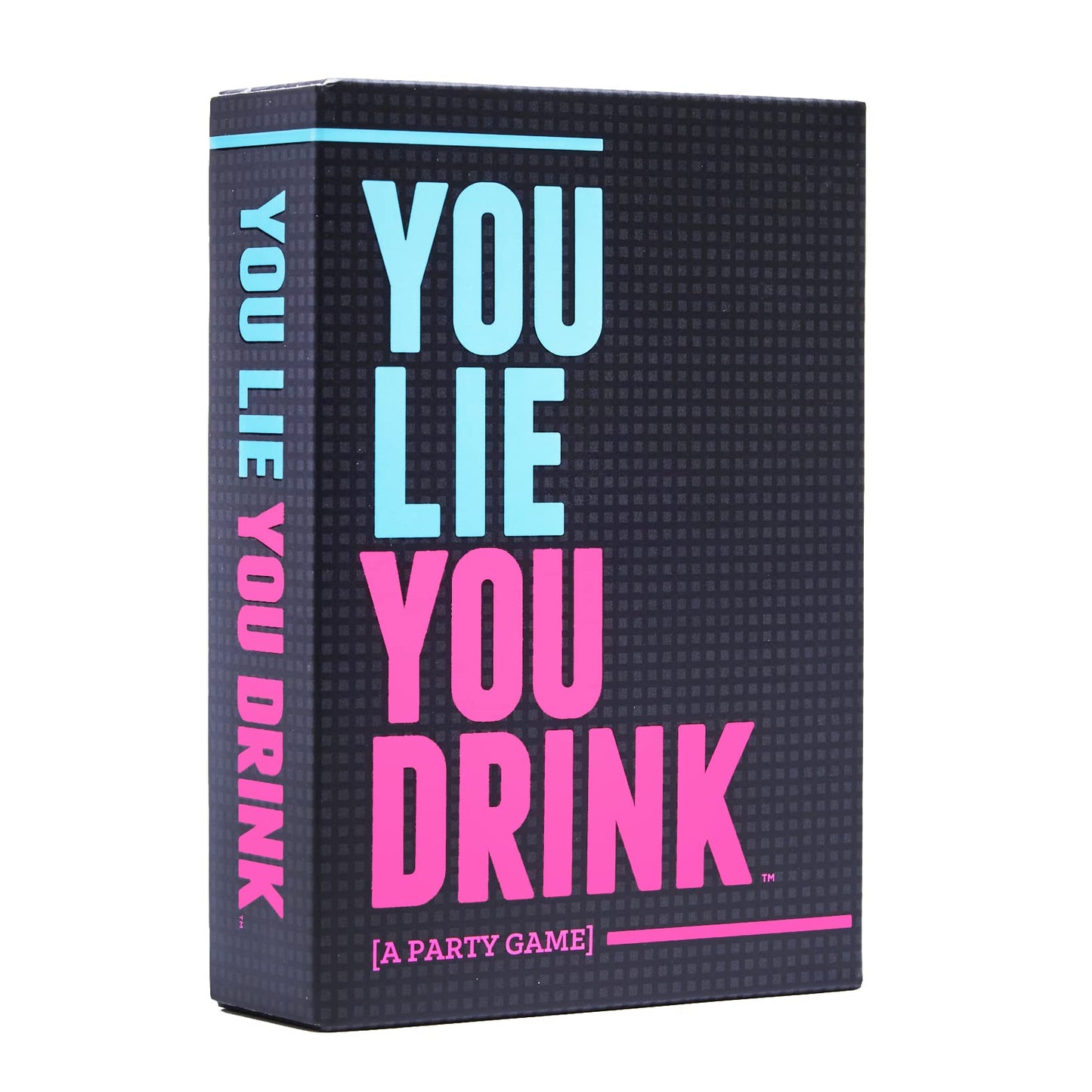 DSS Games You Lie You Drink Party Game - Medium Pink Cardstock, Model 859575007330