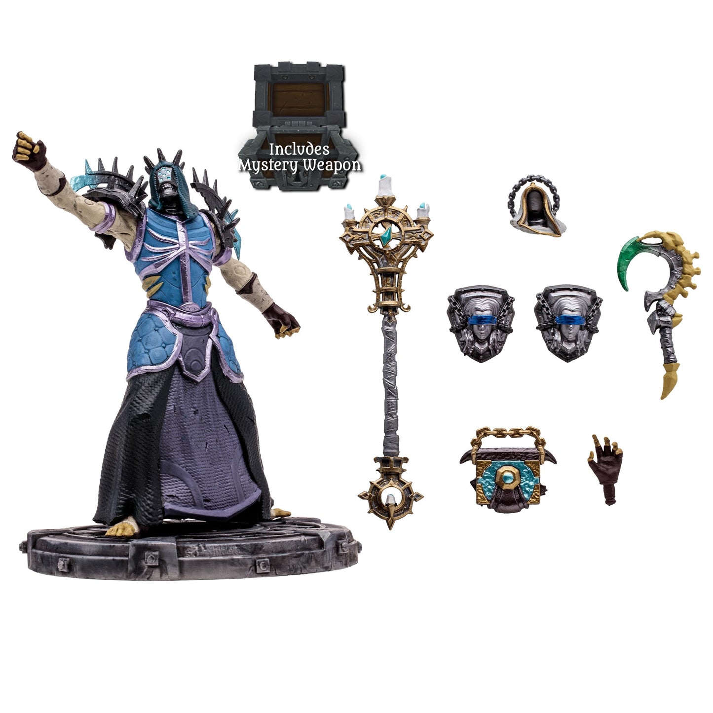 McFarlane - World of Warcraft - 1:12 Posed Figure - Undead: Priest/Warlock (Epic)
