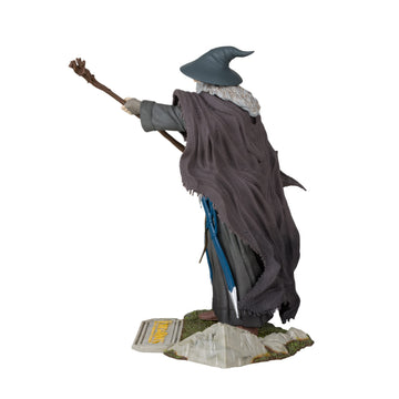 Mcfarlane Toys - Wb 100: Gandalf The Grey (The Lord Of The Rings) Movie Maniacs 6In Posed Figure