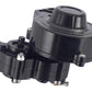 RZXYL 1/10 RC Car Transmission Case Gearbox with Gear Full Alloy Assembled for SCX10 SCX10 II 90046 90047 RC Crawler Car, Black