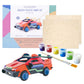 3D DIY Race Car Puzzle