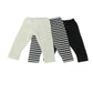 American Fashion World Black  White  and Striped Legging Set for 18-Inch Dolls | enhanced Quality & Trendy Design | Dolls Clothes | Outfit Fashions for Dolls for Popular Brands