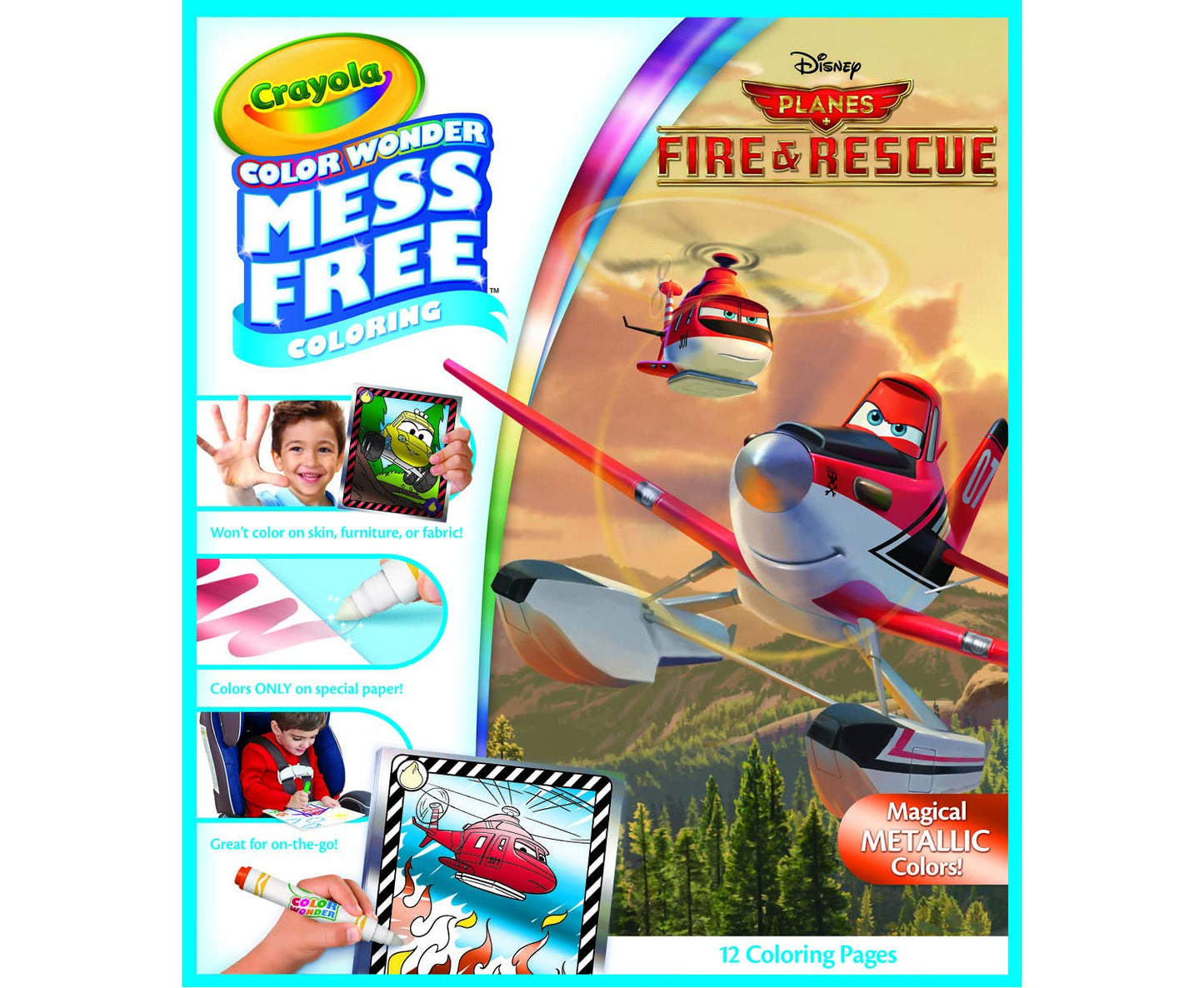 Crayola Color Wonder Refill - 12 Mess Free Coloring Pages, Multi, Model 752476