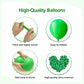 Fotiomrg 110Pcs Green Balloon Garland Arch Kit, 18 12 10 5 Inch Green Latex Balloons Different Sizes Pack For Birthday Graduatio
