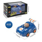 1-3 Years Old Kids Activated Light-up Car for Toddler -3-6 Years Old Inertia Drive Pull Back Car - Boys Girls Baby Birthday Xmas
