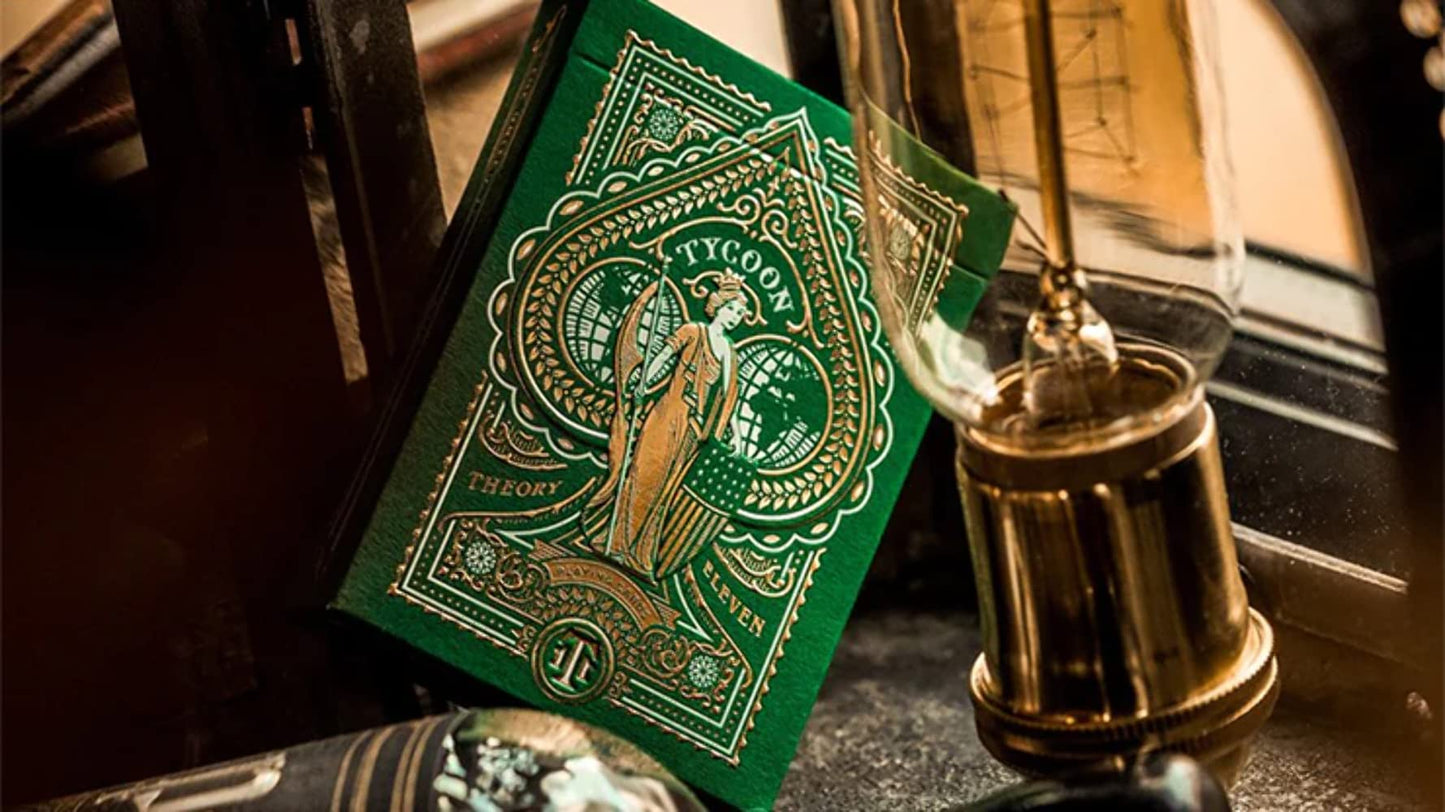 Theory11 Limited Edition Green Tycoon Playing Cards