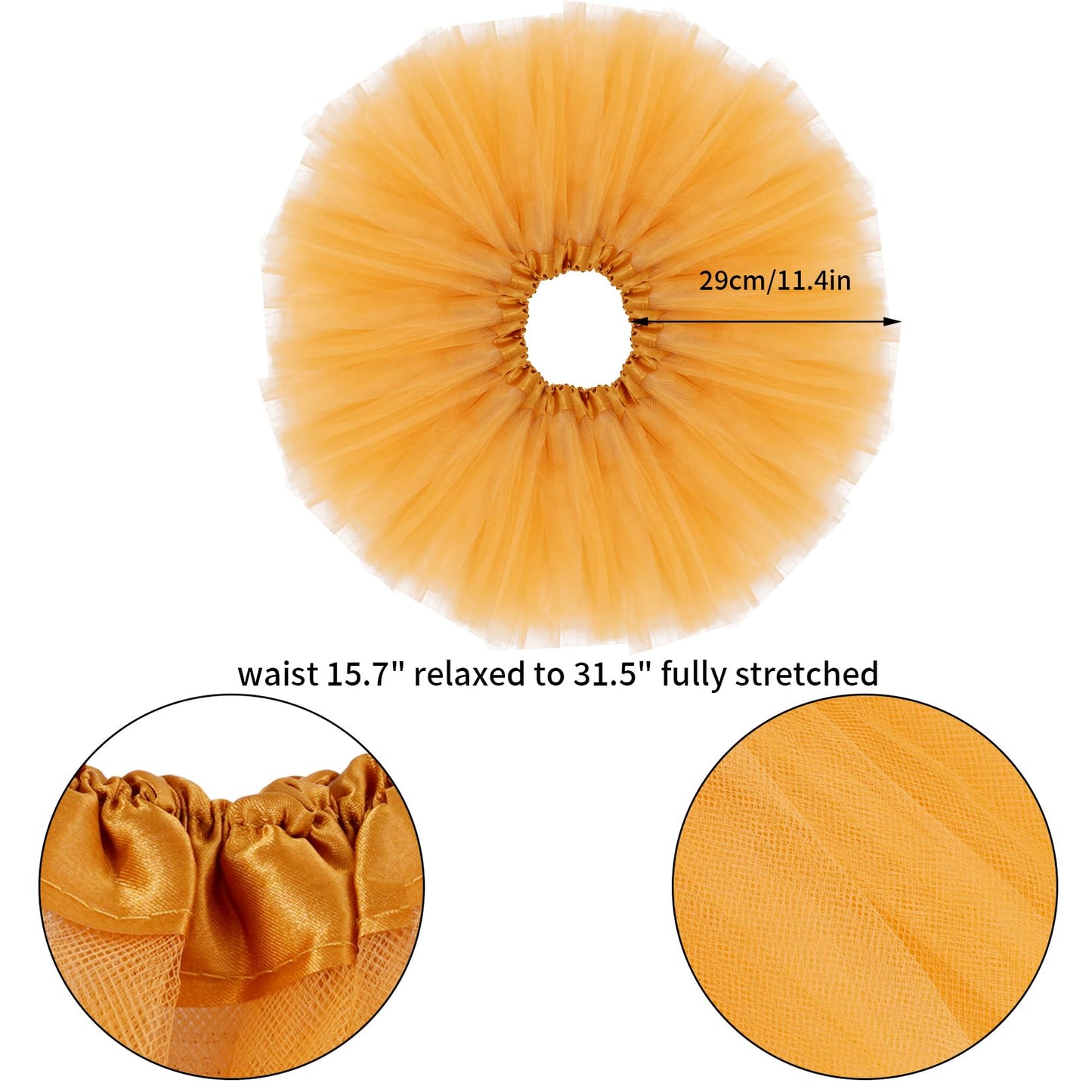 Jmkcoz Chicken 3D Animal Costume 3D Chick Headband Bowtie Tail Tutu Set For Halloween Christmas Cosplay Party (Khaki)