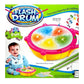 Ccc Flash 3D Flash Drums Toys For Kids With Lights & Musical,Good Quality Plastic(Multi Color, Pack Of 1) Y