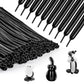 100Pcs 260 Balloons Black Long Balloons For Balloon Garland Thickening Skinny Latex Twisting Animals Modeling Christmas Birthday