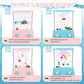 Zhanmai 16 Pcs Handheld Water Game Arcade Water Ring Toss Water Tables for Beach Toy Party Favor Fun Game, Without Water (Macaro