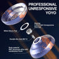 JOLESHARE Professional Unresponsive Yoyo for mature-themeds  Metal Responsive Yoyo Suitable for Beginners  Intermediate  and Advanced Players + 5 Yoyo Strings + Responsive Bearing + Glove (Orange Purple)