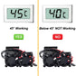 RC Motor Fan Radiator Aluminum Thermal Sensor Heat Sink Twin Cooling Fans for 1/10 RC Car 540/550 Traxxas Axial Redcat HSP HPI W