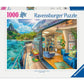Ravensburger 1000 Piece Jigsaw Puzzle - Tropical Island Charter, Handcrafted Cardboard, Multi, Model 12000413, Made in Germany