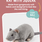 Living Nature Rat Stuffed Animal | Fluffy Animal | Soft Toy Gift For Kids | 8 Inches