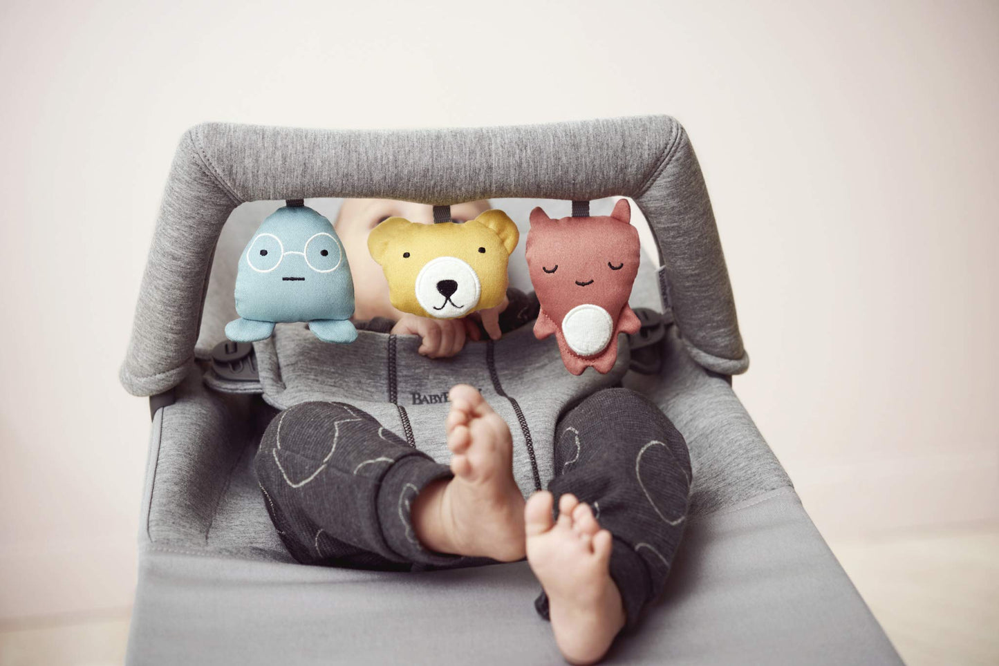 BabyBjrn Toy for Bouncer  Soft Friends