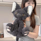 RRSDJJ Kitten Plush Toy  enhanced Cat Stuffed Animal  Black Cat Plush Stuffed Animal Soft and Comfortable Occasions Great Gift for Kids  Lovers  Friends (Black Cat)