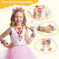 NEXBOX Jewelry Making Kit for Girls - Toddler Pop Beads, Small, Purple, Model 6113, Ideal Birthday Gift for Ages 3-8