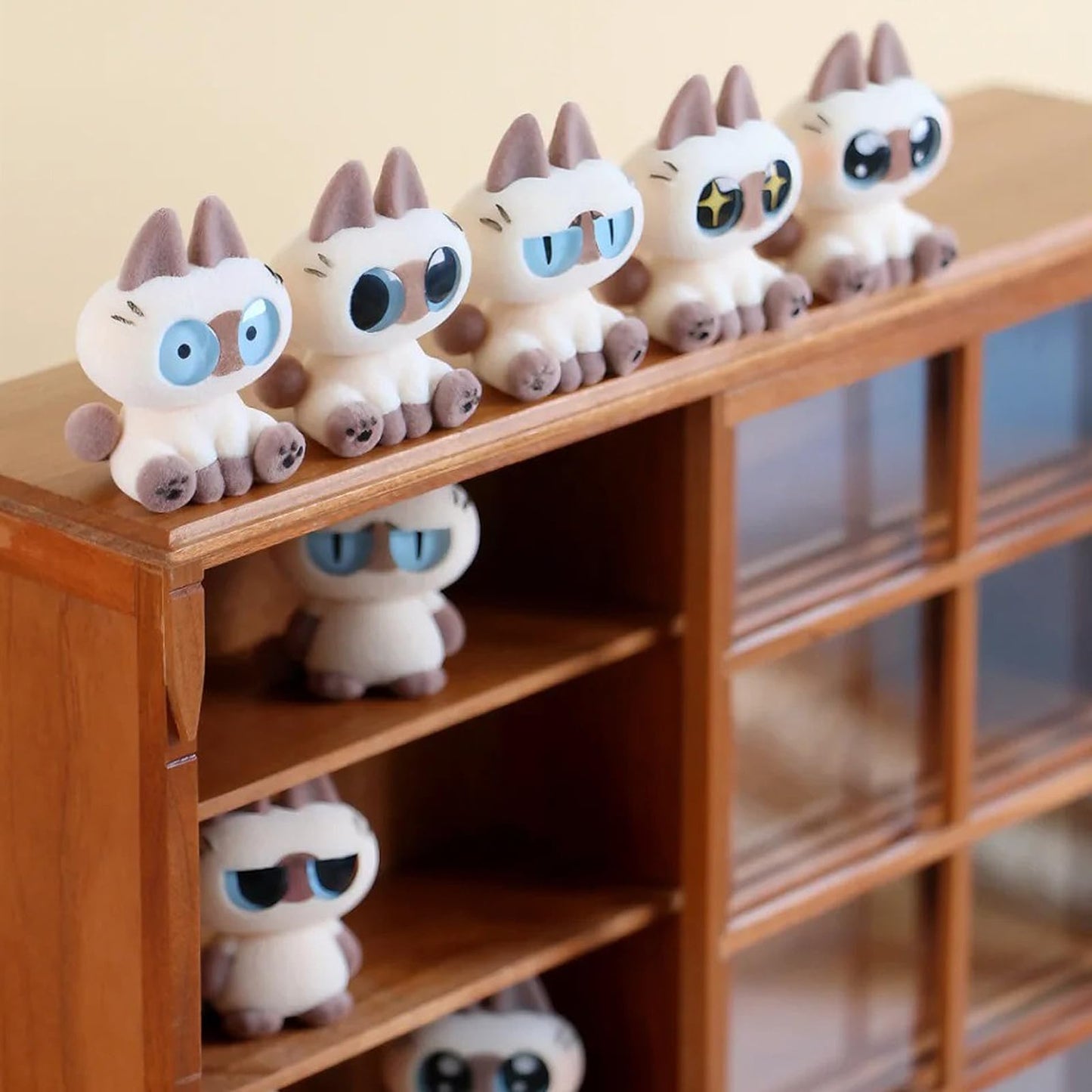 Beemai Nobeko Azukisan Mini Bean Series Blind Box Single Box, Contains 3 Figures No Repeat