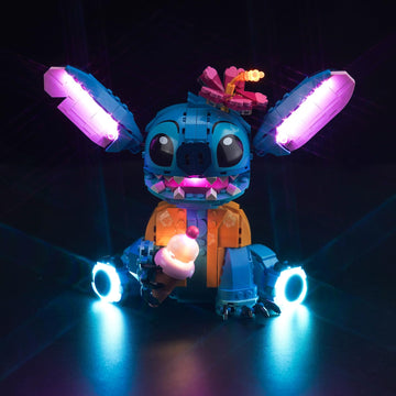 Hilighting Upgraded Led Light Kit Compatible With Lego 43249 Stitch Toy Building Set, Lights Decoration Compatible With Lego 432