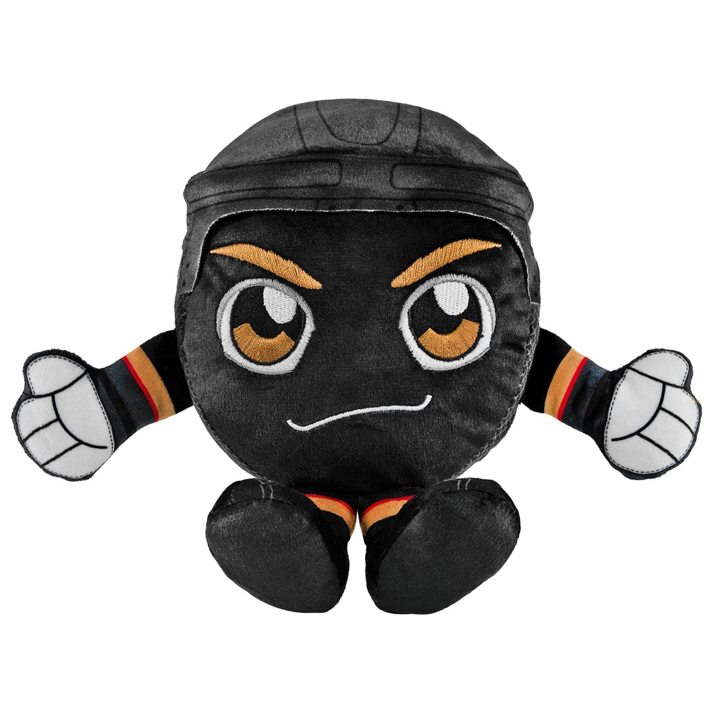 Bleacher Creatures Vegas Golden Knights 8'' Nhl Kuricha Hockey Puck Sitting Plush - Soft Chibi Inspired Plush