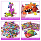 Jigsaw Puzzles For Adults 1000 Piece Puzzle For Adults 1000 Pieces Puzzle 1000 Pieces-Crazy Colorful Monsters