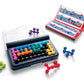 SmartGames IQ Fit 3D Travel Game for Ages 6+ - 120 Challenges - Multicolor - Model SG423US
